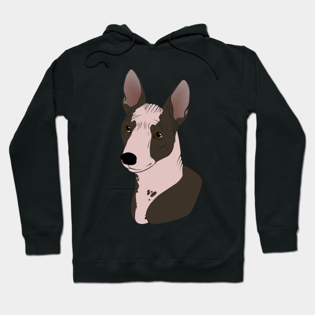 SimpliciTee - American Hairless Terrier Hoodie by Larthan